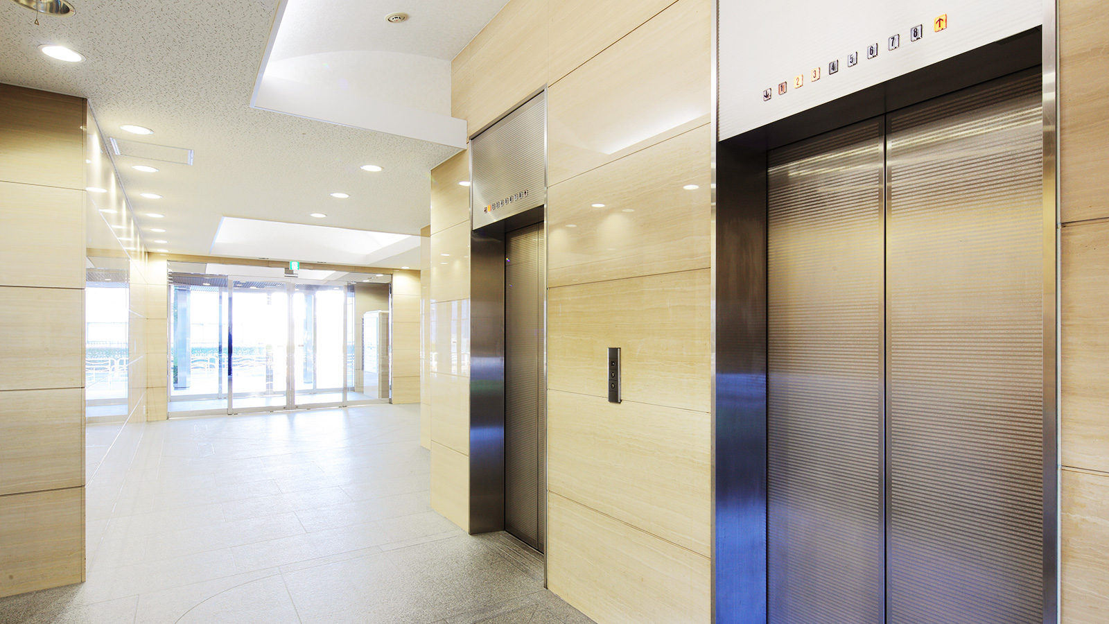 NEWS Nビル東陽町 エレベーターホール